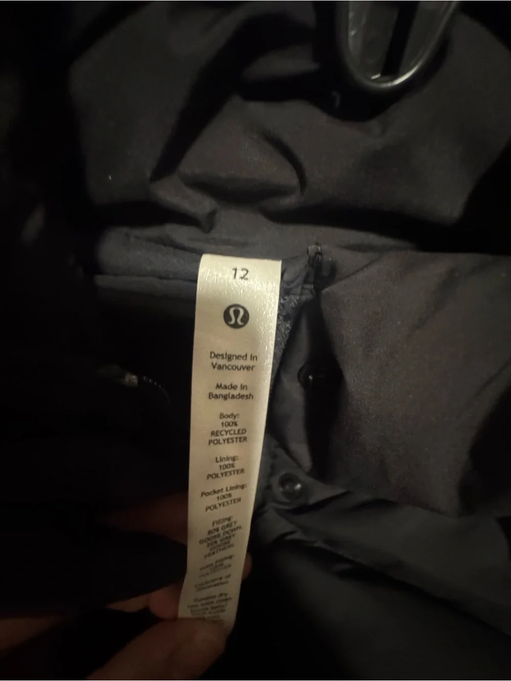 Lululemon Wunder Puff Vest Black